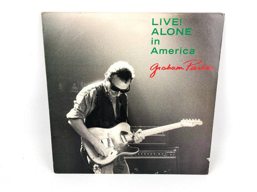 Graham Parker Live! Alone in America Record LP Vinyl 9673-1-R RCA 1989 2