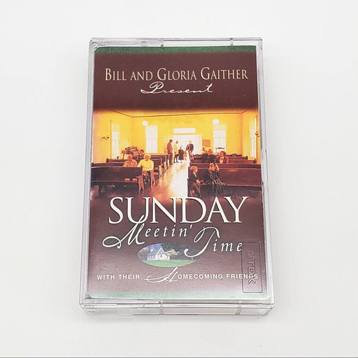 Bill & Gloria Gaither Sunday Meetin' Time Cassette Tape Album Spring Hill 1996 1