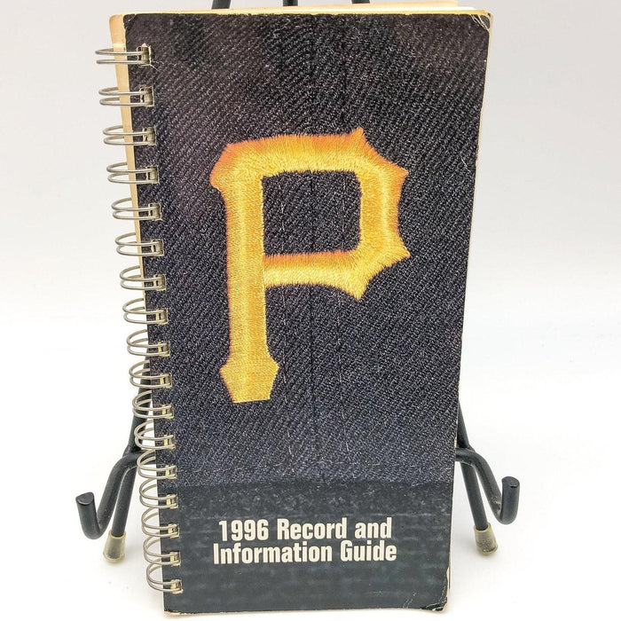 1996 Pirates Baseball Record and Information Guide Pittsburgh PA Major League 1