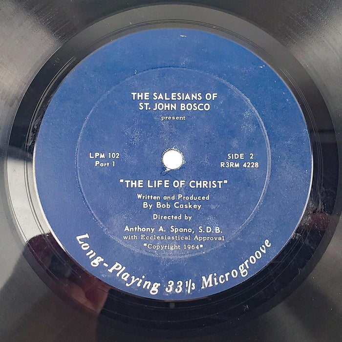 The Salesians of St. John Bosco The Life of Christ 33 RPM Double LP Record 1964 3