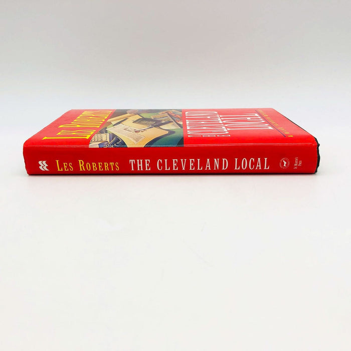 Les Roberts Book The Cleveland Local Hardcover 1997 1st Edition Milan Jacovich 3