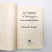 A Country of Strangers Paperback David K Shipler 1997 1st Edition Signed/Inscrib 9