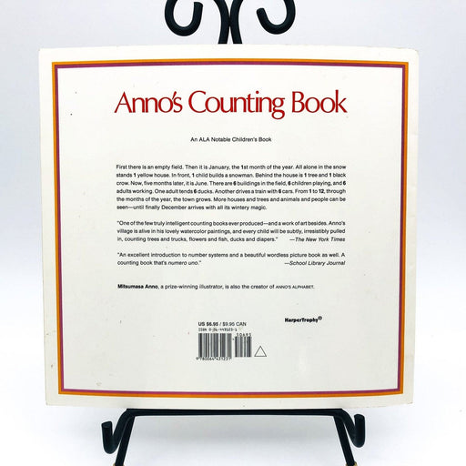 Anno's Counting Book Paperback Mitsumasa Anno 1977 Number Recognition Blocks 2