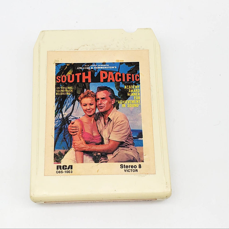 Rodgers & Hammerstein South Pacific Soundtrack 8-Track Tape Album RCA O8S-1003