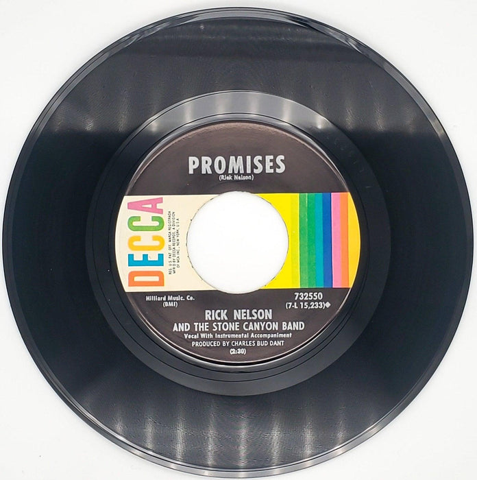 Rick Nelson She Belongs To Me Record 45 RPM Single Decca 1969 2