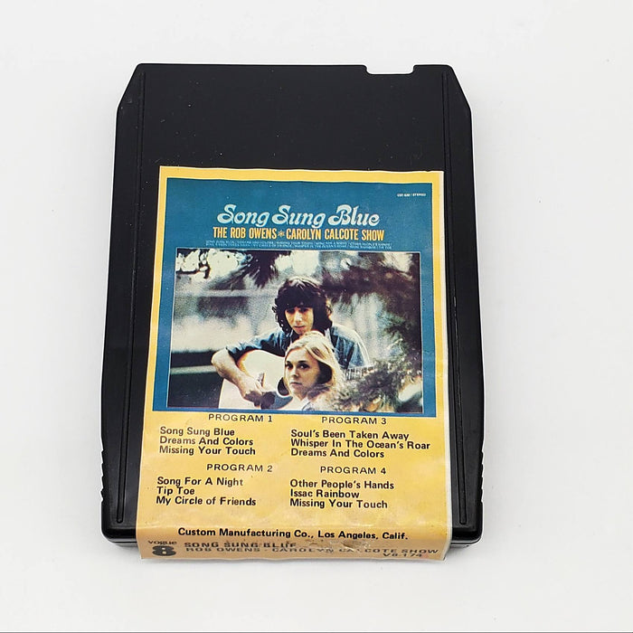 Robert Owens Song Sung Blue Carolyn Calcote Show 8-Track Tape Album