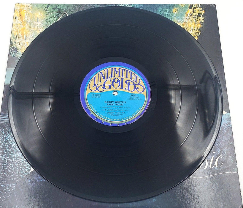 Barry White's Sheet Music 33 RPM LP Record Unlimited Gold 1980 5
