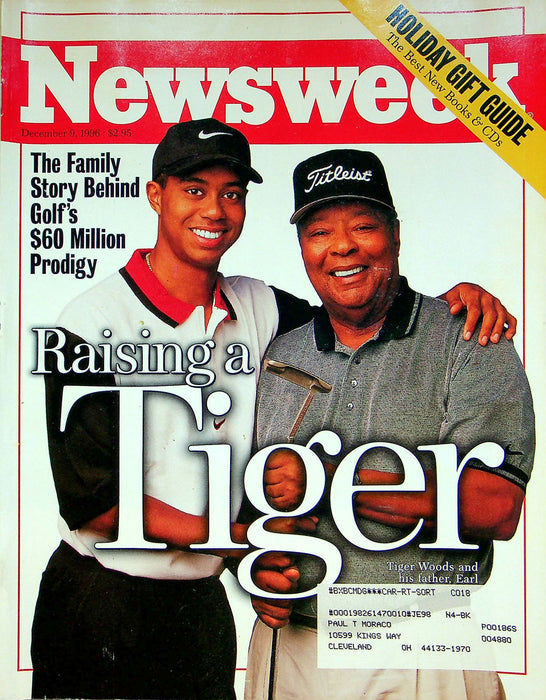 Newsweek Magazine December 9 1996 Tiger Woods Golf Prodigy Family History