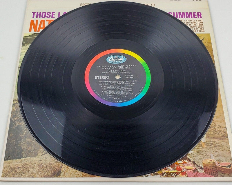Nat King Cole Those Lazy Hazy Crazy Days Of Summer 33 LP Record Capitol 1963 5