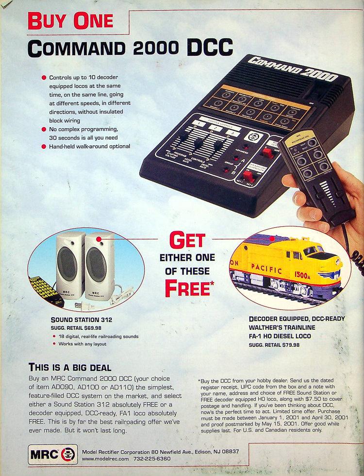 Model Railroader Magazine April 2001 Vol 68 No 4 Railroadin' Down In Georgia