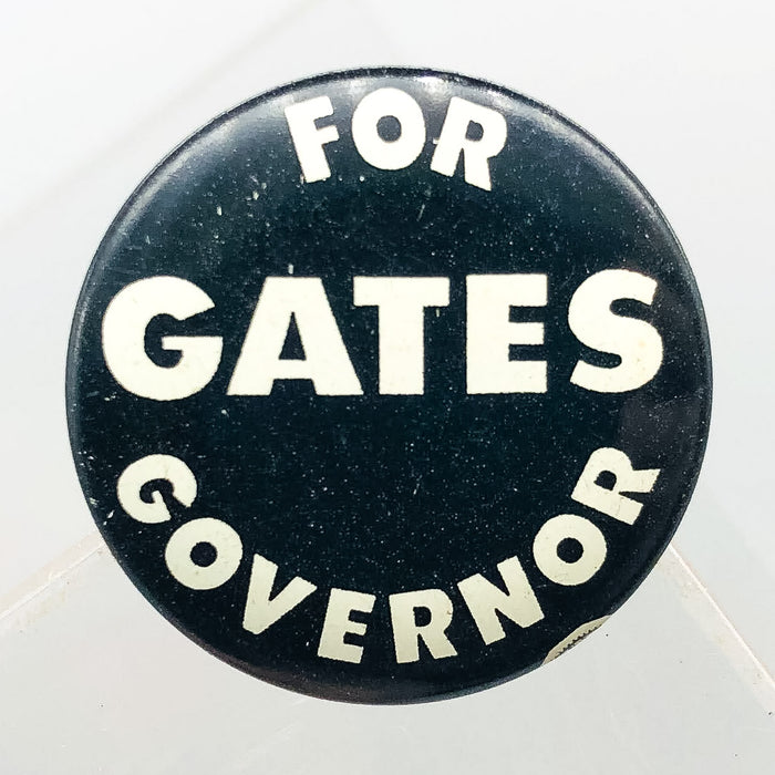 Ralph Gates For Governor Button .75" Indiana Political Campaign Lithographers 4