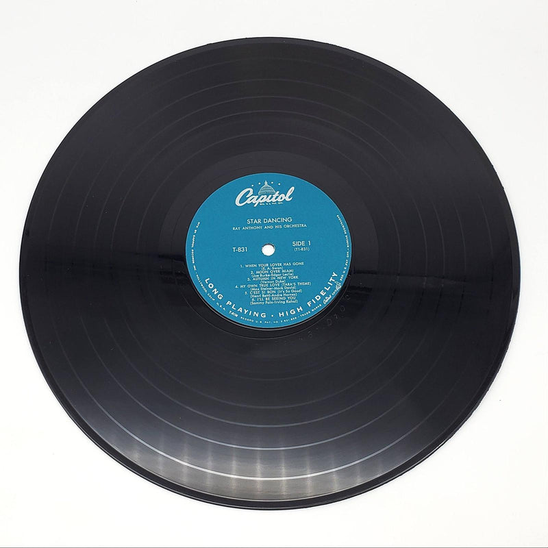 Ray Anthony & His Orchestra Star Dancing LP Record Capitol Records 1958 T-831 4