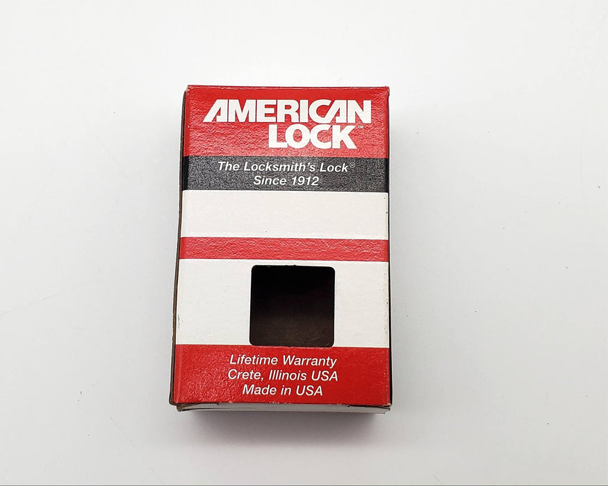 American Lock Company Combination Padlock A400K Key Controlled NOS 5