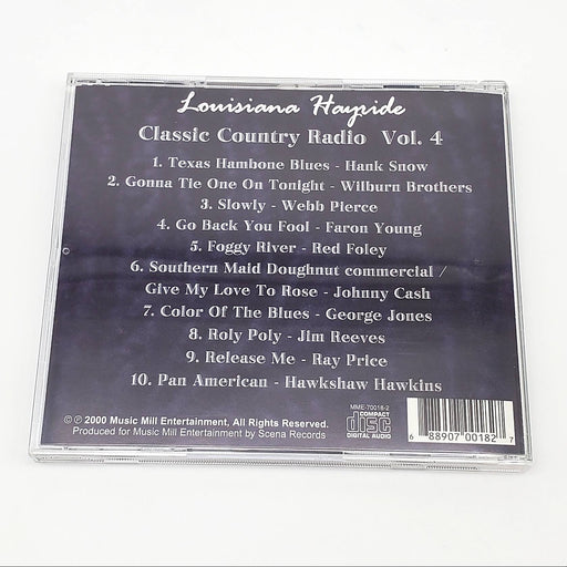 Louisiana Hayride Classic Country Radio Vol 4 Album CD Hank Snow, Faron Young 2