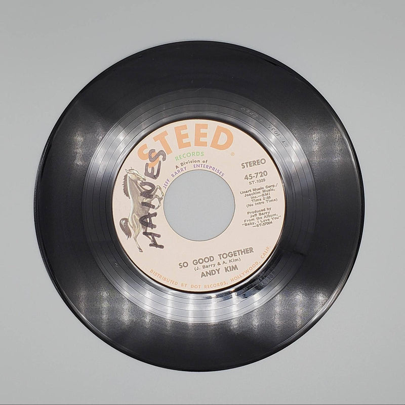 Andy Kim So Good Together Single Record Steed Records 1969 45-720 1