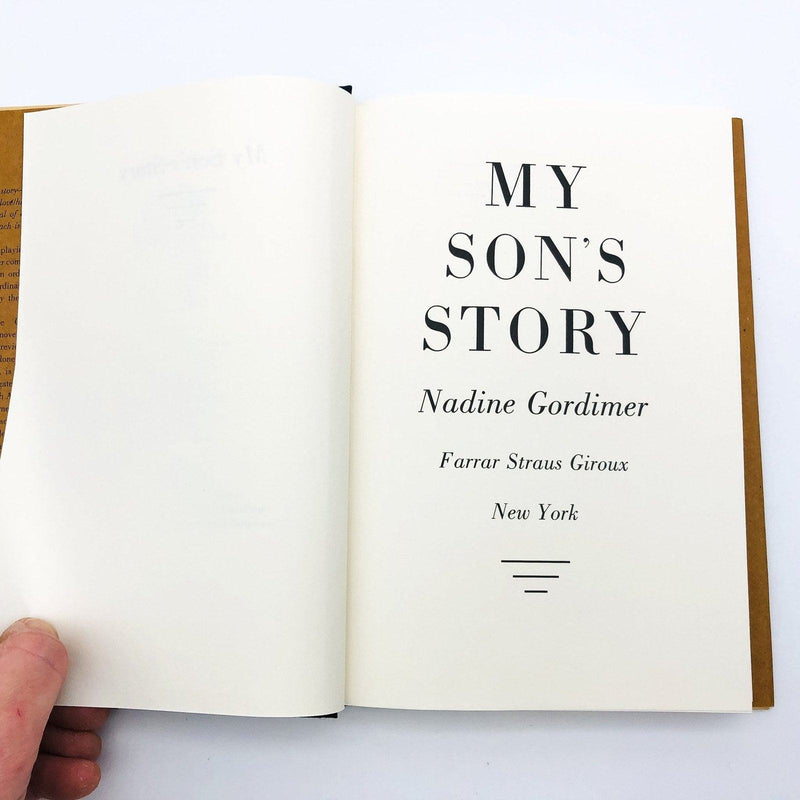 My Sons Story Hardcover Nadine Gordimer 1990 South Africa Political Activist 7