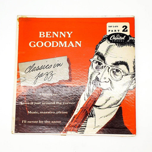 Benny Goodman Classics In Jazz Part 2 45 RPM EP Record Capitol Records 1