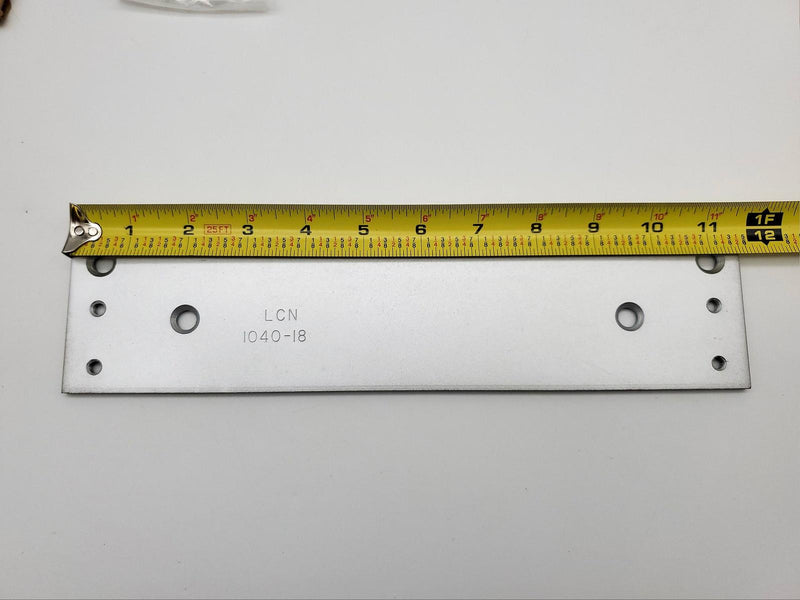 LCN 1040-18 Closer Bracket Drop Plate Aluminum Finish For 1040 Closer NOS