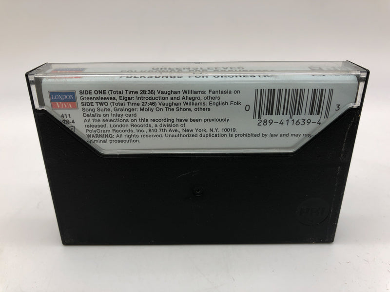 Folksongs for Orchestra Greensleeves Cassette Album Decca 1984 6
