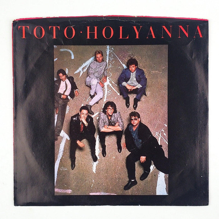 Toto Holyanna Record 45 RPM Single 38-04752 Columbia 1985 1