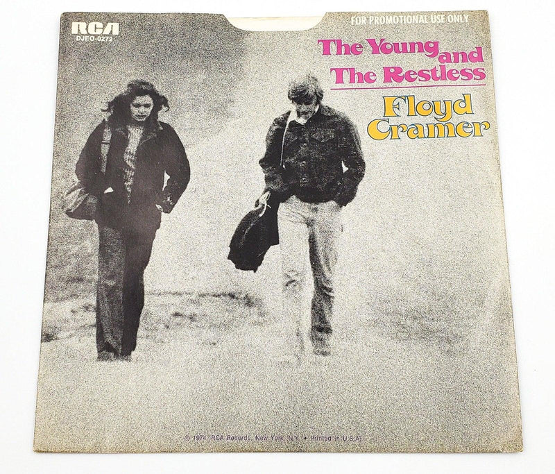 Floyd Cramer The Young And The Restless 45 RPM EP Record RCA 1974 PROMO 1