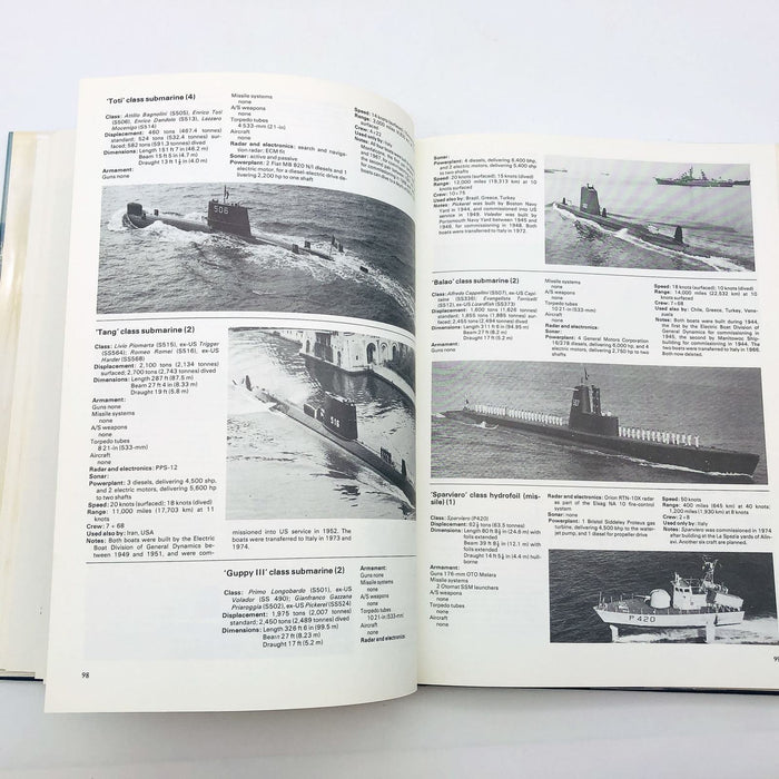 The World's Navies Hardcover Chris Chant 1979 1st Edition US Navy Submarines 9