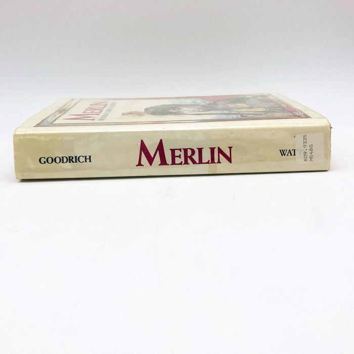 Merlin Hardcover Norma Lorre Goodrich 1987 Legendary History Romance 1st E Ex Li 3