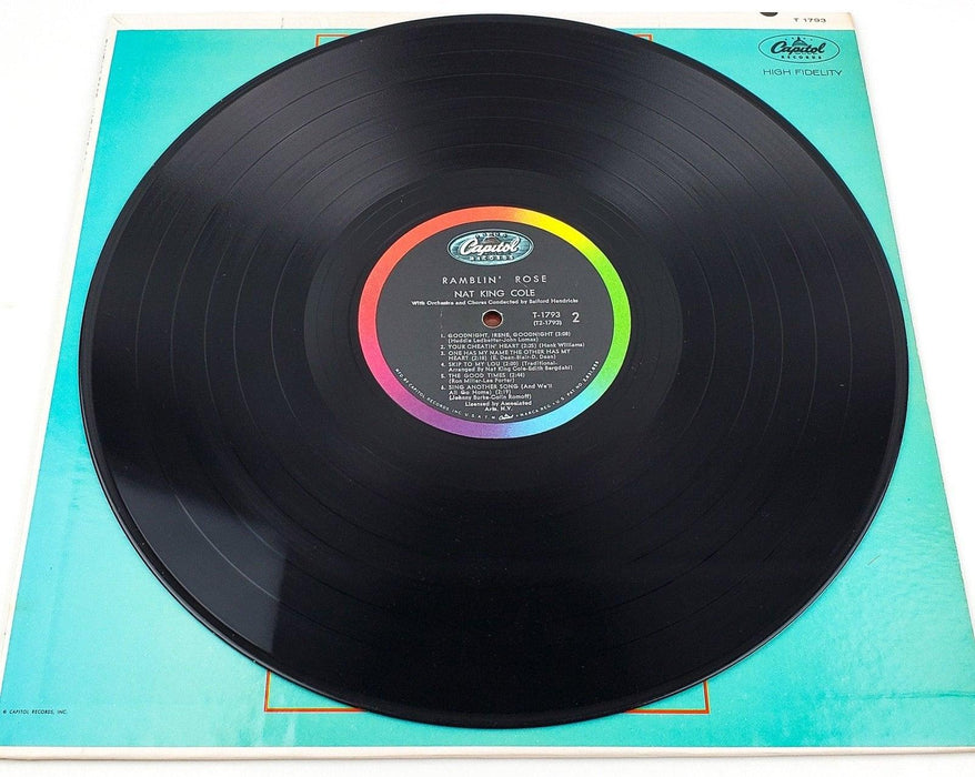 Nat King Cole Ramblin' Rose 33 RPM LP Record Capitol Records 1962 6