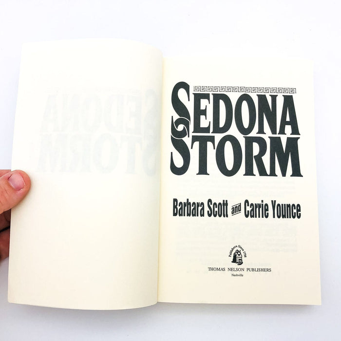 Sedona Storm Paperback Barbara Scott 1993 Occultism Women Journalists Arizona 7