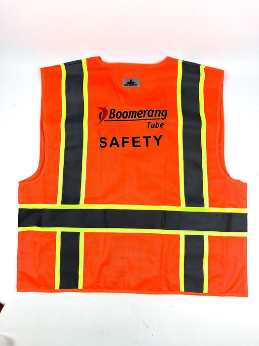 3PK High Visibility Safety Vest Survo Illuminator Medium Class II MCR River City 2