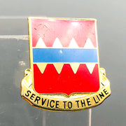 725th Support Battalion Pin Pinback Service To The Line US Army V-21 Vanguard 5