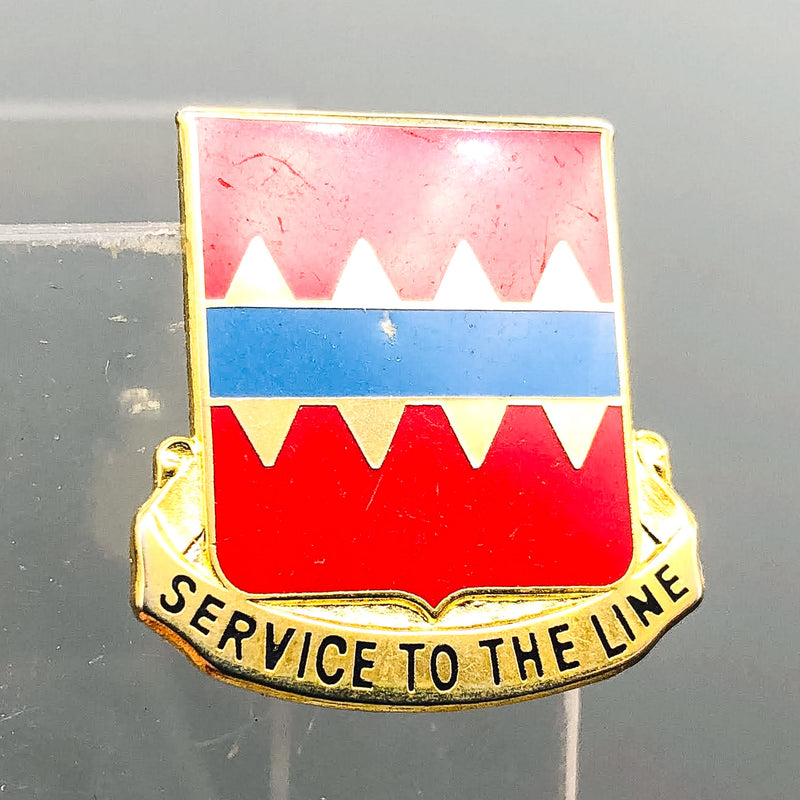 725th Support Battalion Pin Pinback Service To The Line US Army V-21 Vanguard 5
