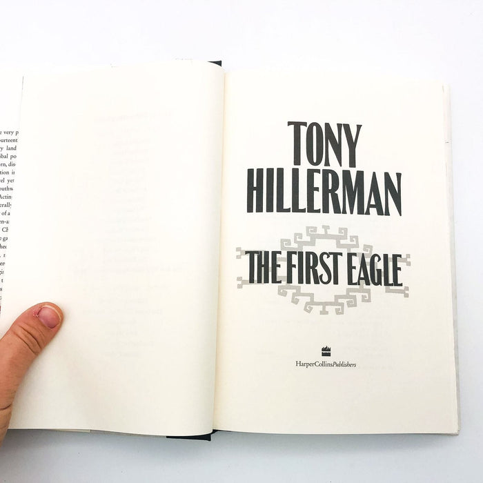 The First Eagle Hardcover Tony Hillerman 1998 Jim Chee Navajo Police 1st Edition 8