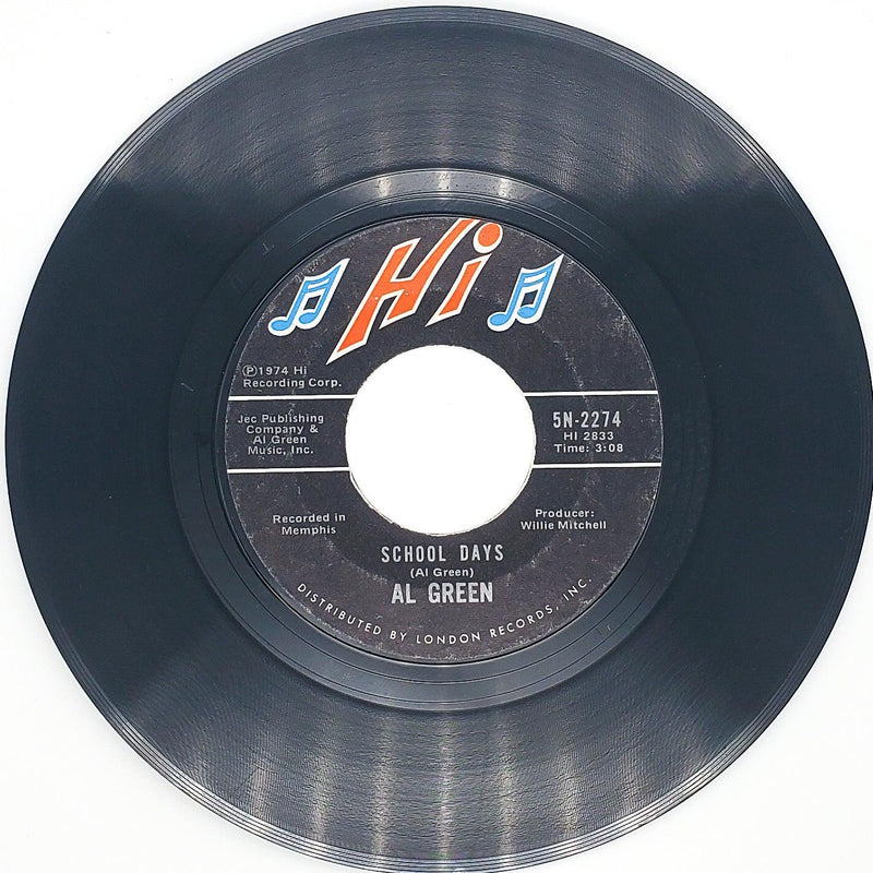 Al Green Sha-la-la Make Me Happy Record 45 RPM Single 5N-2274 Hi Records 1974 1