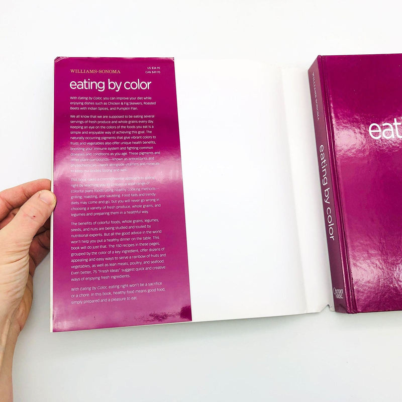 Eating By Color Hardcover Williams Sonoma 2007 Healthy Eating Cookbook Recipes 6