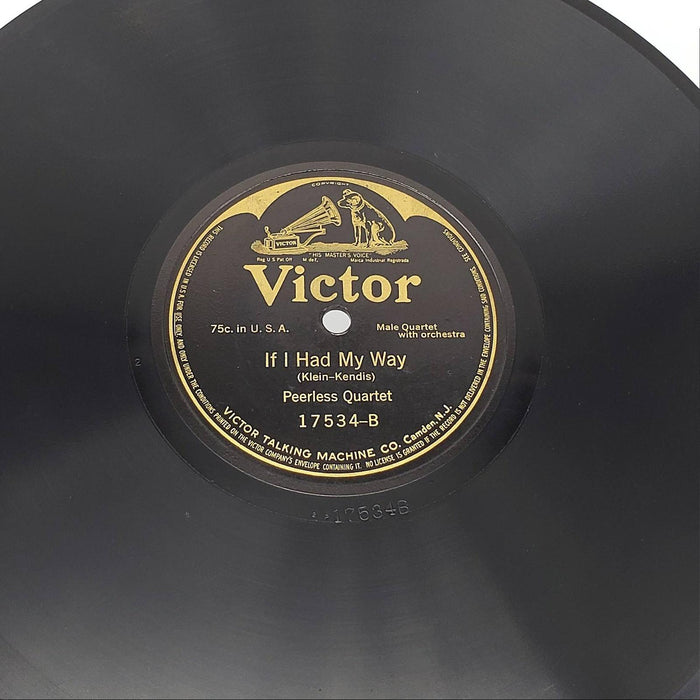 American Quartet Rebecca Of Sunny Brook Farm If I Had My Way Shellac Record 1914 3