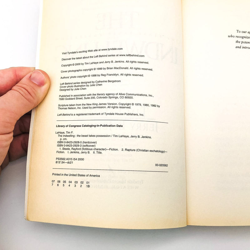 Nicolae Apollyon Assassins Indwelling Left Behind Books 3 5 6 7 Tim LaHaye 1999 9
