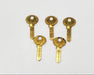 5x Corbin 8687C VR Key Blanks Nickel Plated Brass USA Made NOS 3
