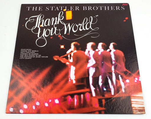 The Statler Brothers Thank You World 33 RPM LP Record Mercury 1974 1
