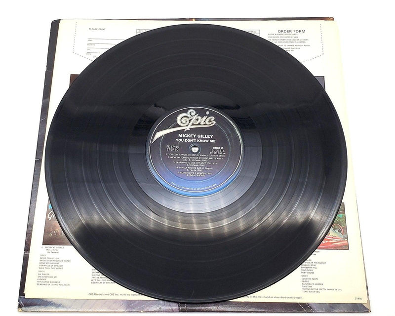 Mickey Gilley You Don't Know Me 33 RPM LP Record Epic 1981 FE 37416 6
