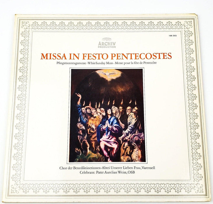 Missa In Festo Pentecostes Whit-Sunday Mass Record 33 RPM LP Archiv 1974 1