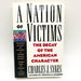 A Nation of Victims Hardcover Charles J. Sykes 1992 Crime Moral Decay Social 1