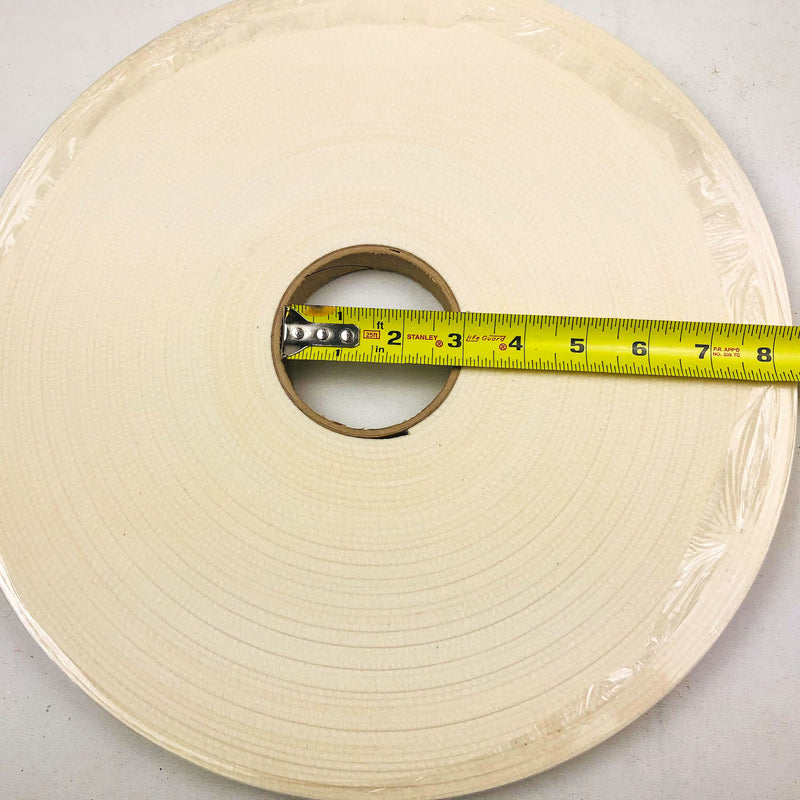 Felt Strip Roll 3/4" Wide x 113' Long 1/8" Thick White Auto Craft Weather Strip