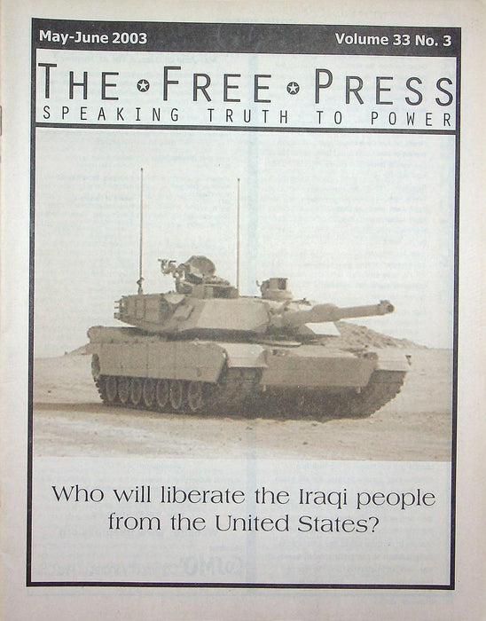 The Free Press Magazine May-Jun 2003 Kent State Shootings May 4th Conspiracy OH