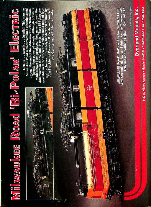 Railroad Model Craftsman Magazine May 1994 Vol 63 No 12 New CP Scheme