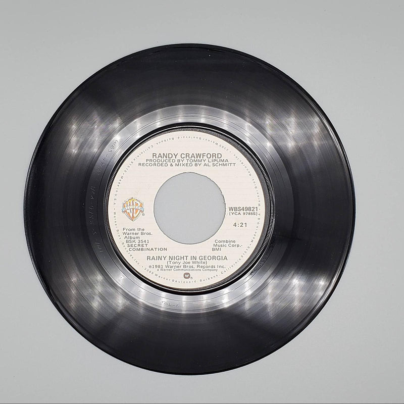 Randy Crawford Rio De Janeiro Blue Single Record Warner Bros. 1981 WBS49821 2