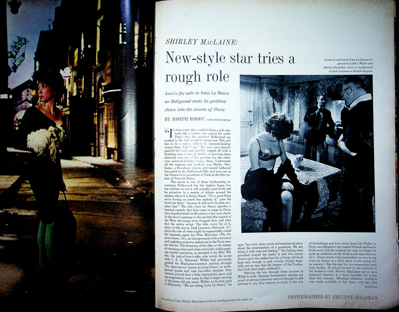 Look Magazine January 29 1963 Shirley MacLaine Jack Lemmon Michael Rockefeller 3
