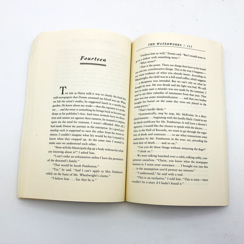 The Waterworks Trade Paperback E. L. Doctorow 1994 Young Men New York City 8