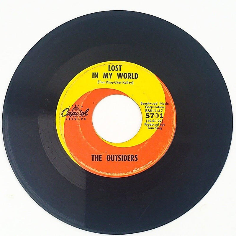 The Outsiders Respectable Record 45 RPM Single 5701 Capitol Records 1966 2