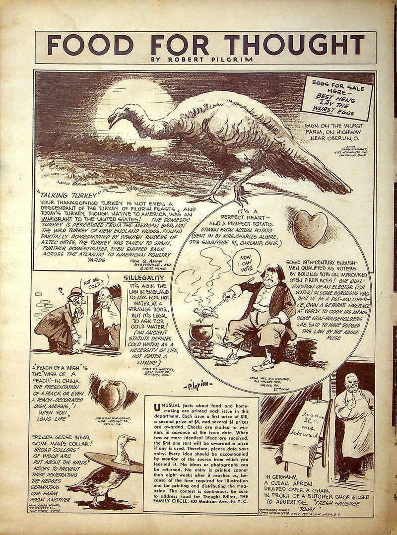 The Family Circle Magazine November 20 1936 Walter Huston & Ruth Catterton 3